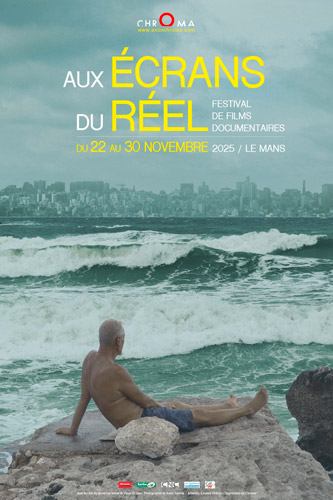 Affiche du festival Aux écrans du réel 2025