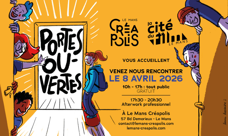 Portes ouvertes La Cité du Film x Créapolis